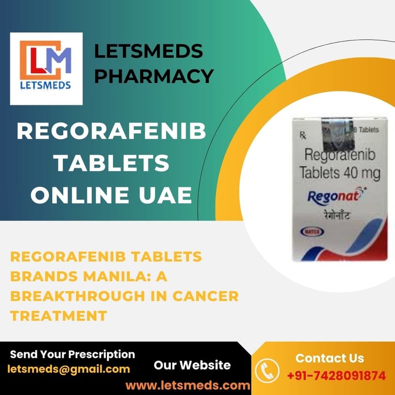 Buy Regorafenib Tablets Online Price Thailand, Malaysia, Saudi Arabia