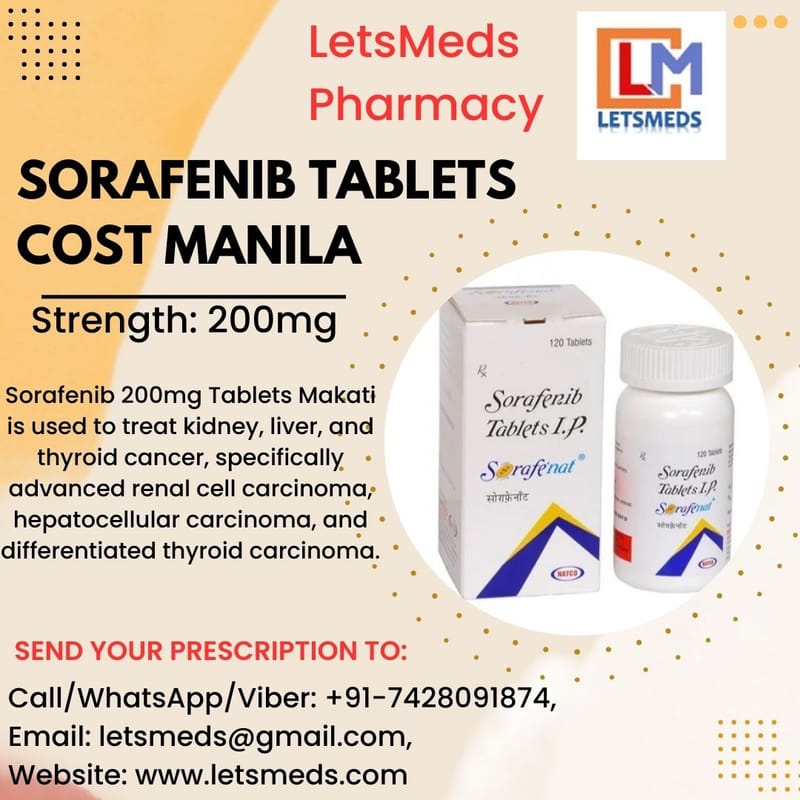 Sorafenat Sorafenib 200mg Tablets Lowest Price Quezon City Philippines