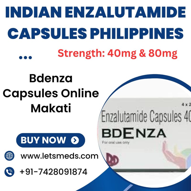 Enzalutamide Capsules Online Bumili Bdenza 40mg Presyo Filipinas