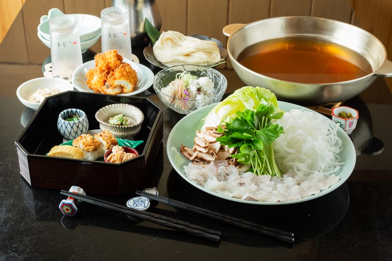季節限定　満足「鱧鍋コース」