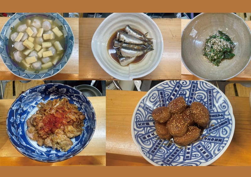 本日のおばんざい