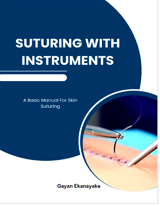 Suturing with instruments