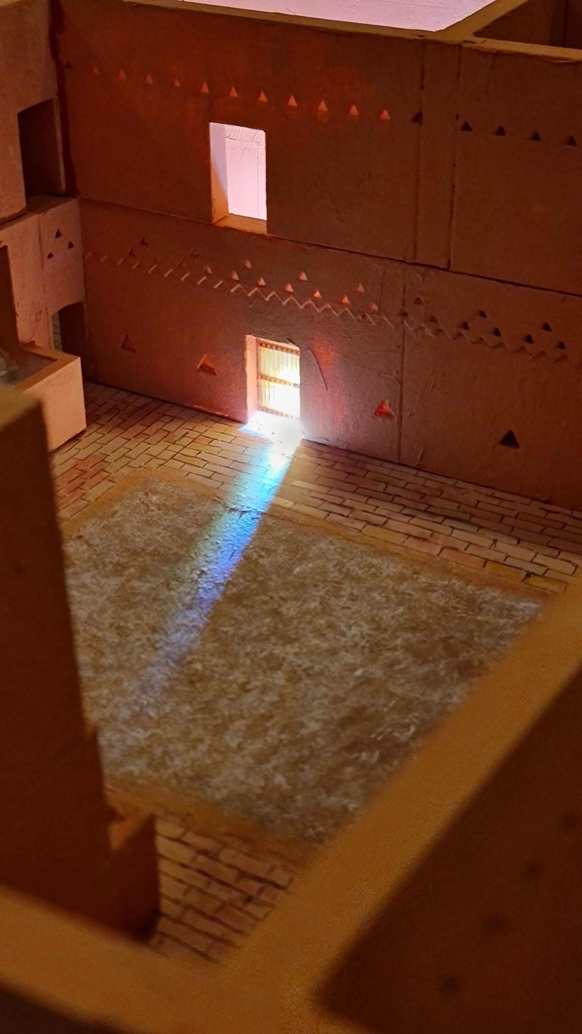 Old Palace 3D printed and hand crafted model 