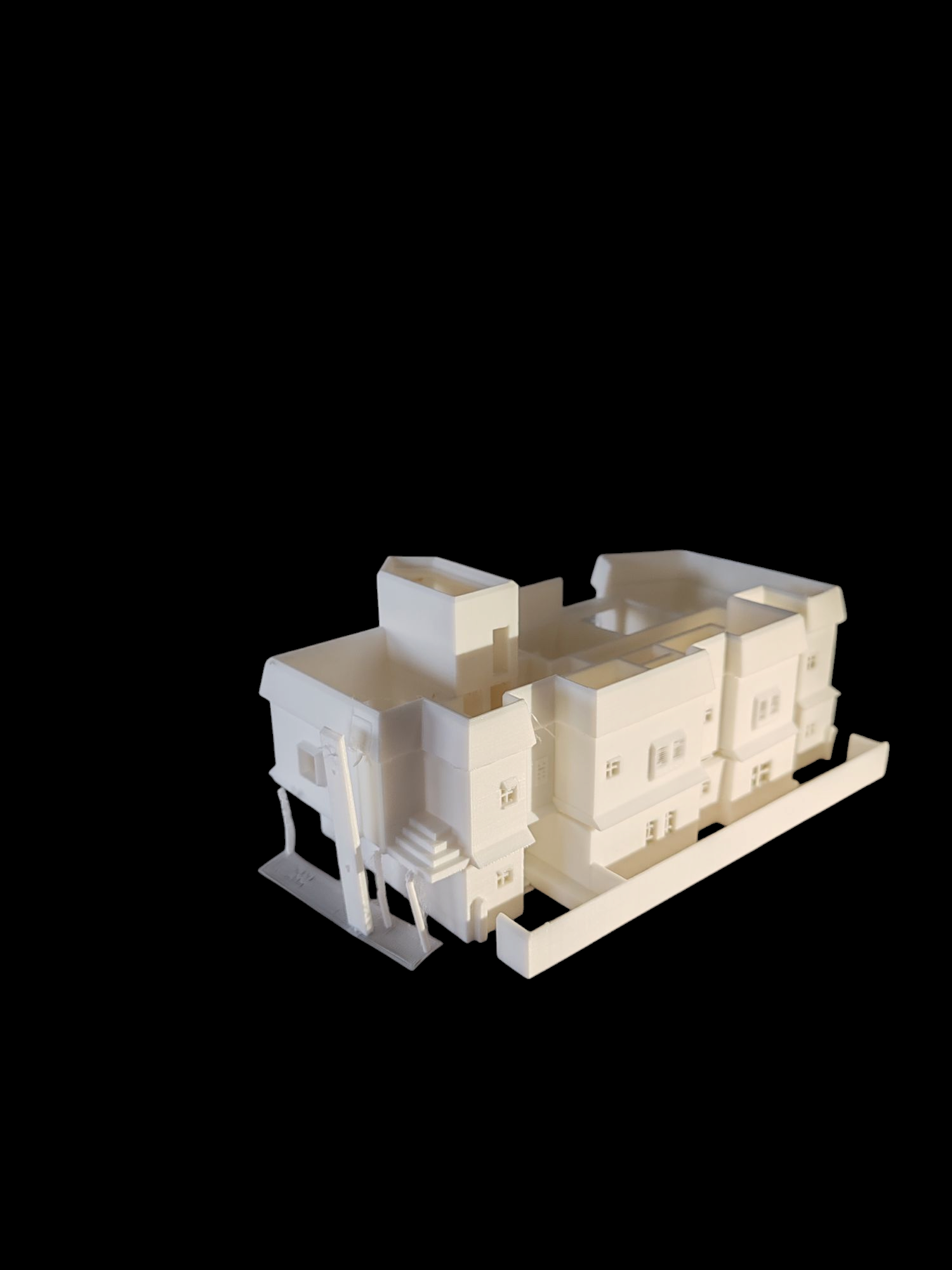 Al Khraif Mosque 3D printed Model 