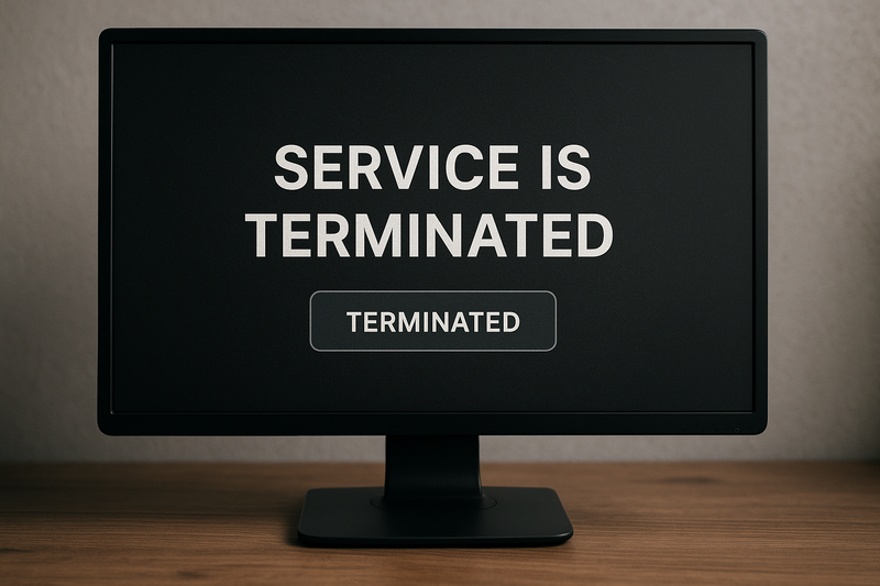 All Services Is Temporary Offline