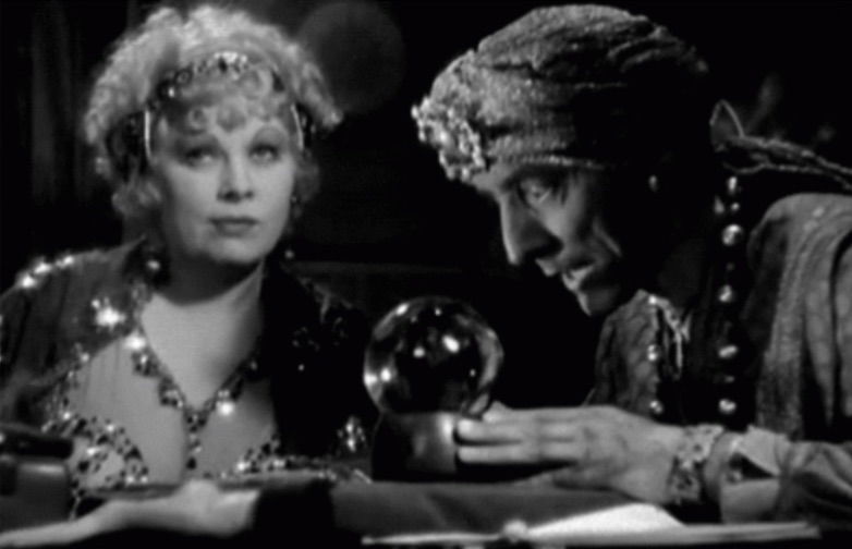 Mae West and Crystal Gazer