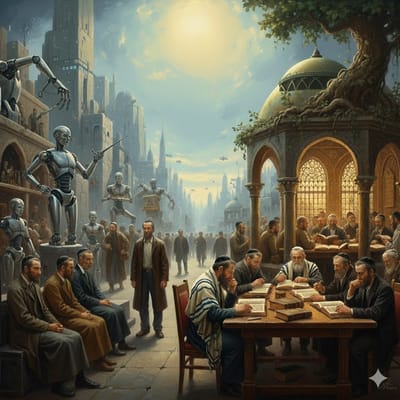 בין אדם למכונה- הרהורים בצל הai