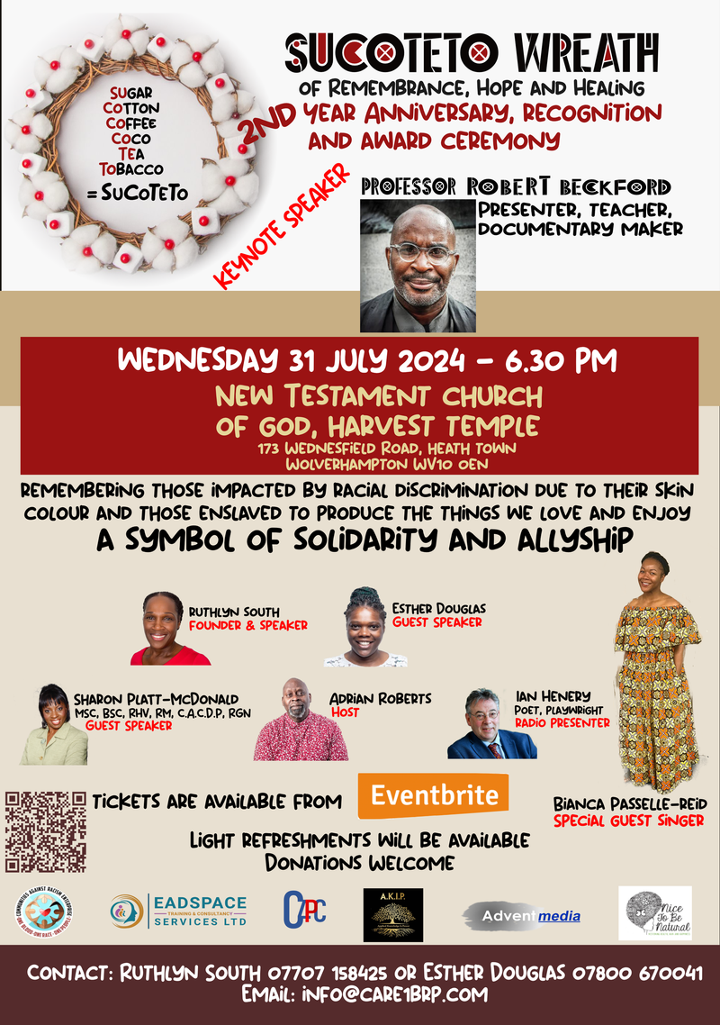 THE AWARD WINNING SUCOTETO Wreath of Remembrance, Hope and Healing 2nd Anniversary