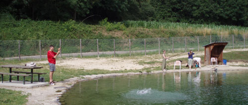 Pêche à la truite pour les moucheurs