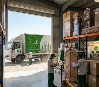 تخزين اثاث بالرياض