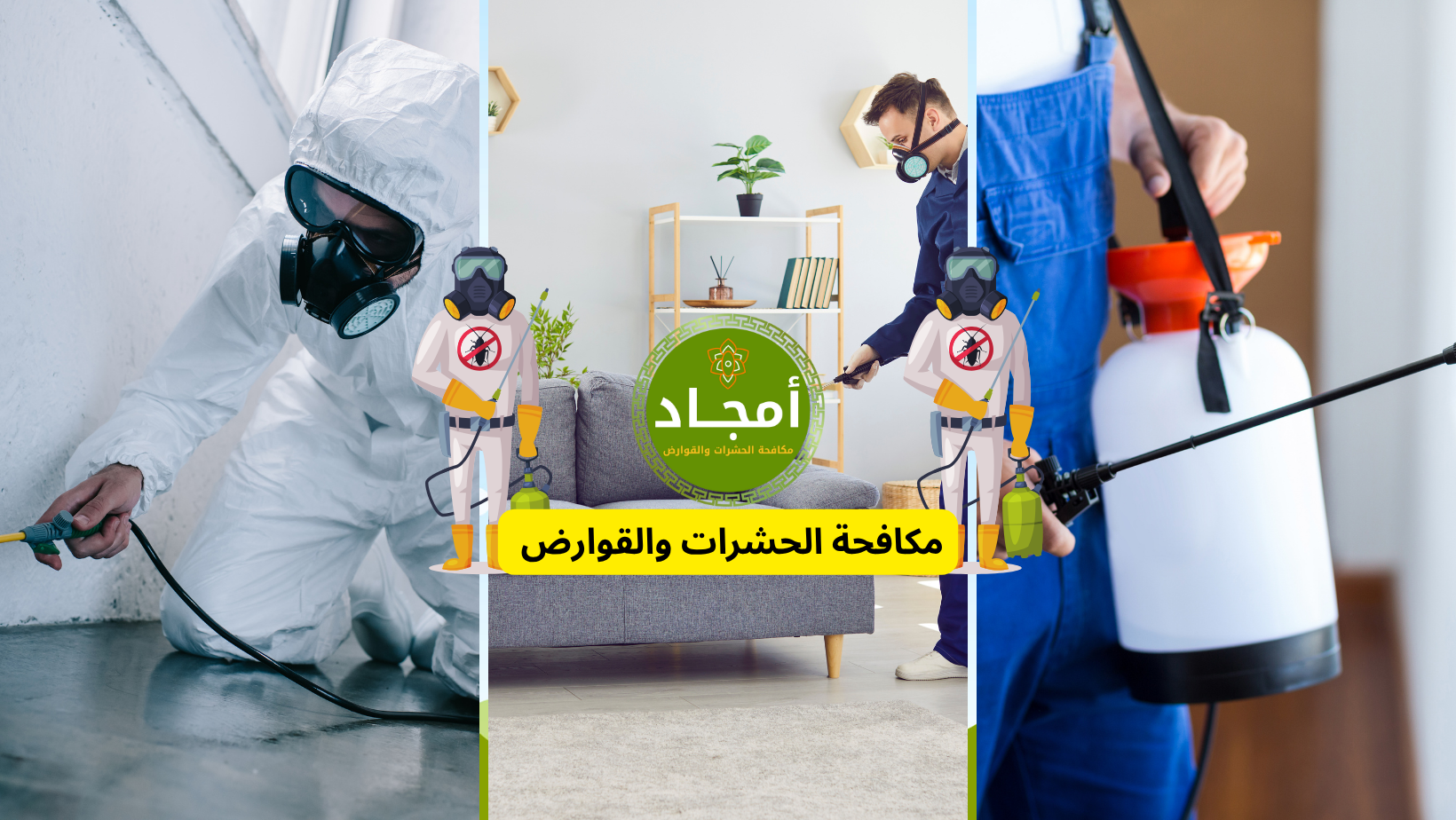 رش المبيدات بالرياض | شركة أمجاد لمكافحة الحشرات