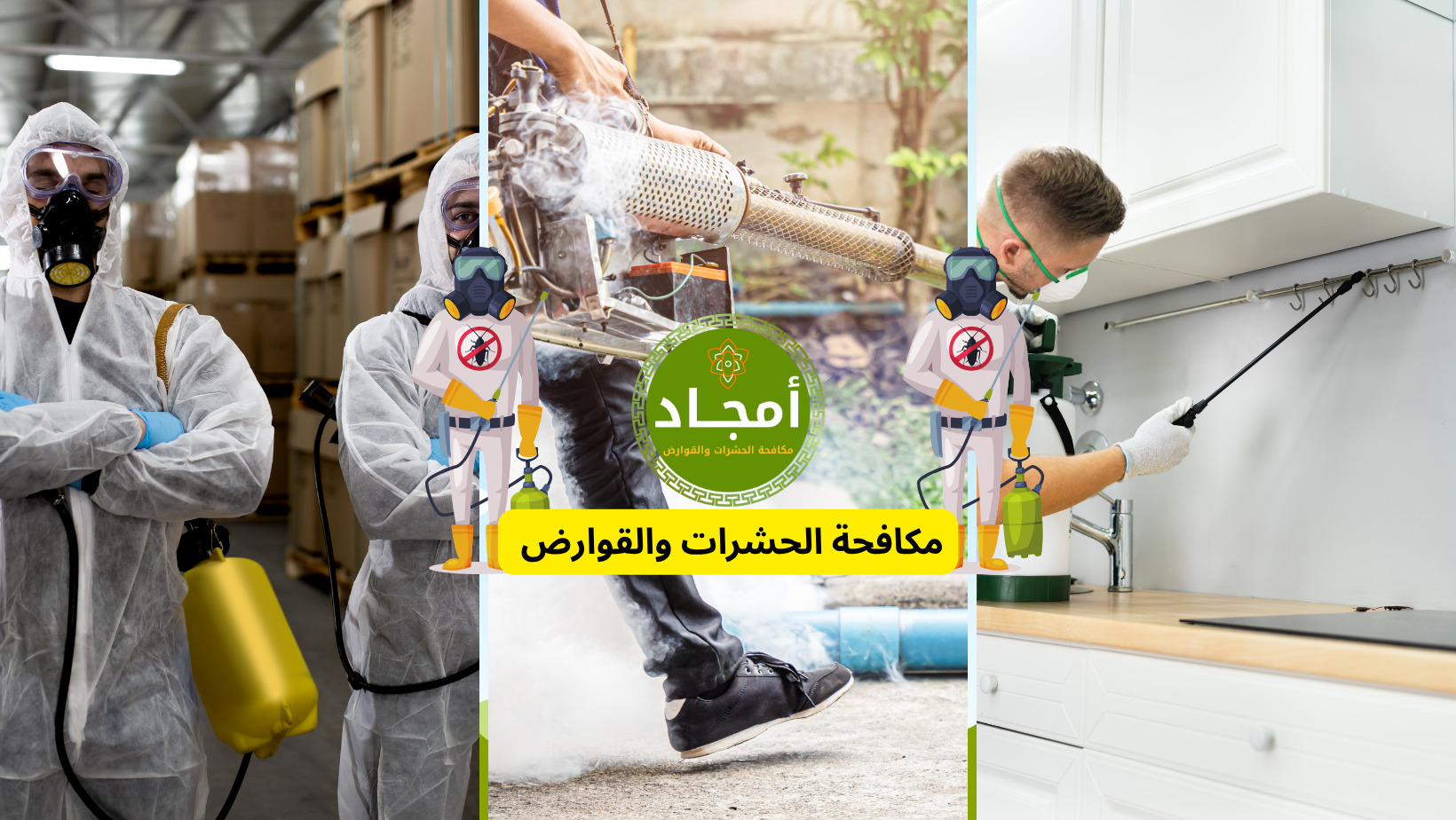 شركة أمجاد لمكافحة الحشرات بالرياض – خبرة واحترافية بلا حدود