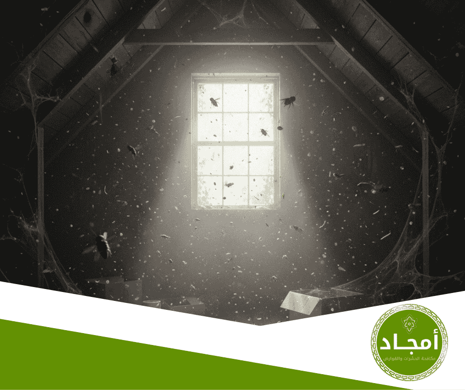 تأثير الحشرات على جودة الهواء داخل المنازل والمباني المغلقة
