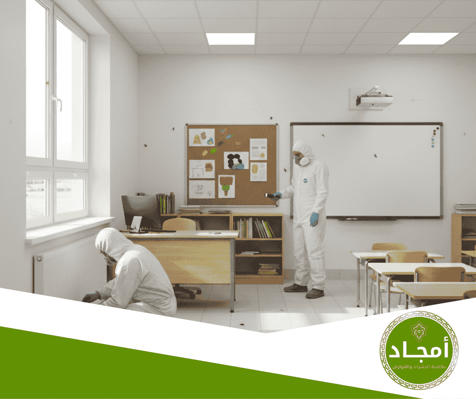 تعقيم ومكافحة الحشرات والقوارض في البيئات الحساسة