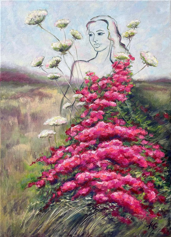 אלה גורליק, שמן על קנבס, 50:70 ס"מ, 2500₪