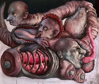 שתי תערוכות חדשות בגלריה רוזנפלד | יעל ורטהיים סואן "פָּתוּךְ נָשׁוּךְ" |  גיא ברנרד רייכמן "עזבונות: קונסולה" | פתיחה ביום חמישי 19.9.24 בשעה 19:00