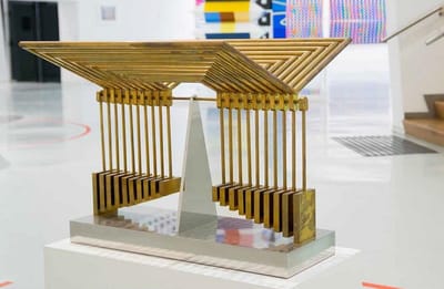 תצוגת האוסף החדשה במוזיאון אגם | תערוכה יעקב אגם ואורי צייג: "משטחים בתנועה" | פתיחה 29.1.25