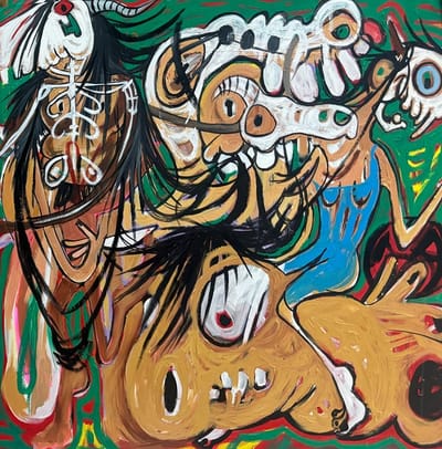 "יש לי שד בחדר" | תערוכה קבוצתית | גלריה זוזו | פתיחה  יום שישי 4.4.25 בין השעות 10:00-14:00