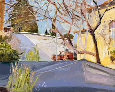 בעז נוי | "בקצה הלילה (יש יום חדש)" |  גלריה רוזנפלד | פתיחה 24.4.25 בשעות 22:00-19:00