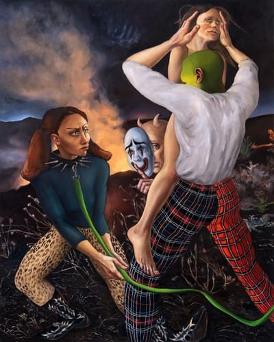 איזבלה וולובניק | "הלסקייפ" | Izabella Volovnik | Hellscape | גלריה רוזנפלד | פתיחה 6.11.25 בשעה 19:00