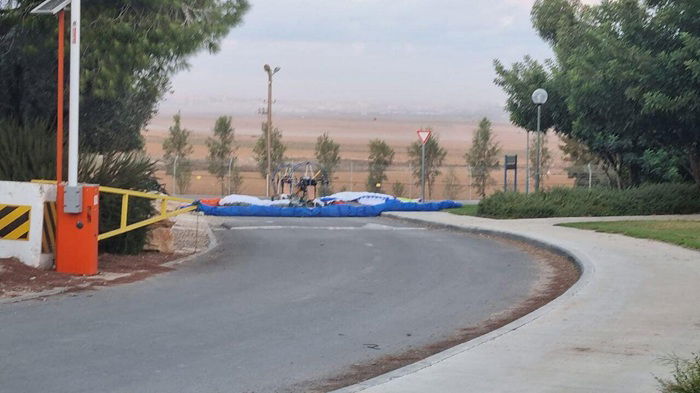 רועי עידן, רחפן ראשון בשער הקיבוץ, מסדרת צילומים אחרונים 7.10.23