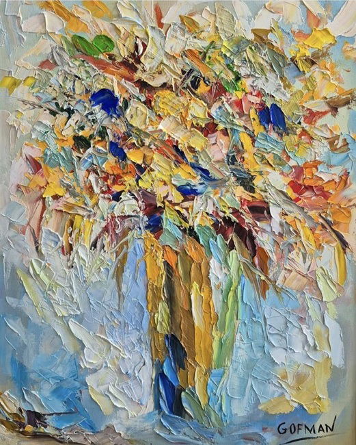 יבגני גופמן, שמן קנבס 40 על 50 ס"מ