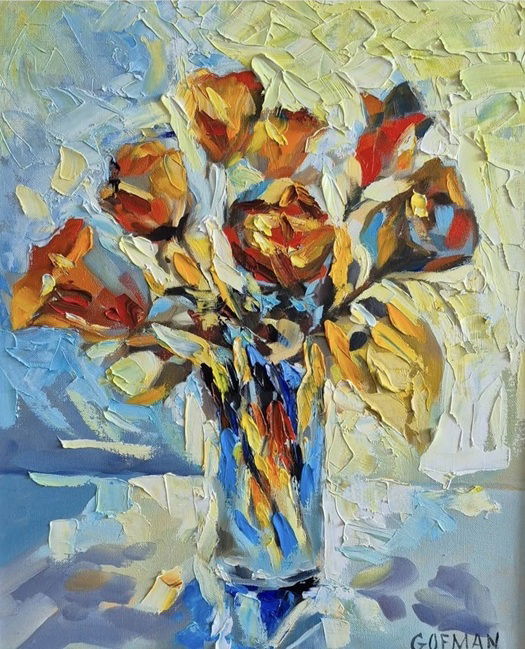 יבגני גופמן, שמן קנבס 50 על 40 ס"מ