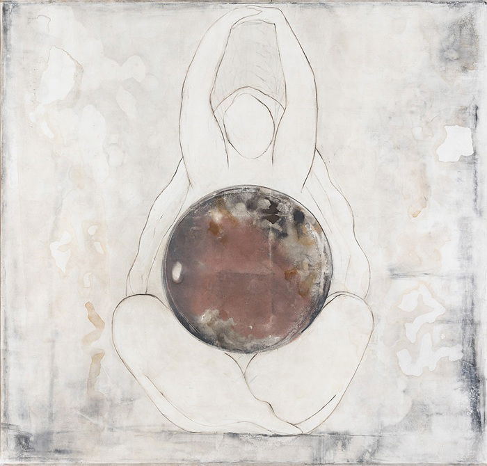 ליהי תורג׳מן, הגוף הקוסמי (ינשוף, בית, אהל, אישה), צילום: אלעד שריג