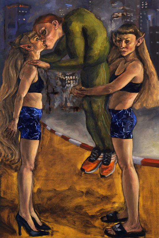 איזבלה וולובניק, הלסקייפ, Hellscape, תערוכה, מיה פרנקל טנא , גלריה רוזנפלד , גלריה תל אביב ביב