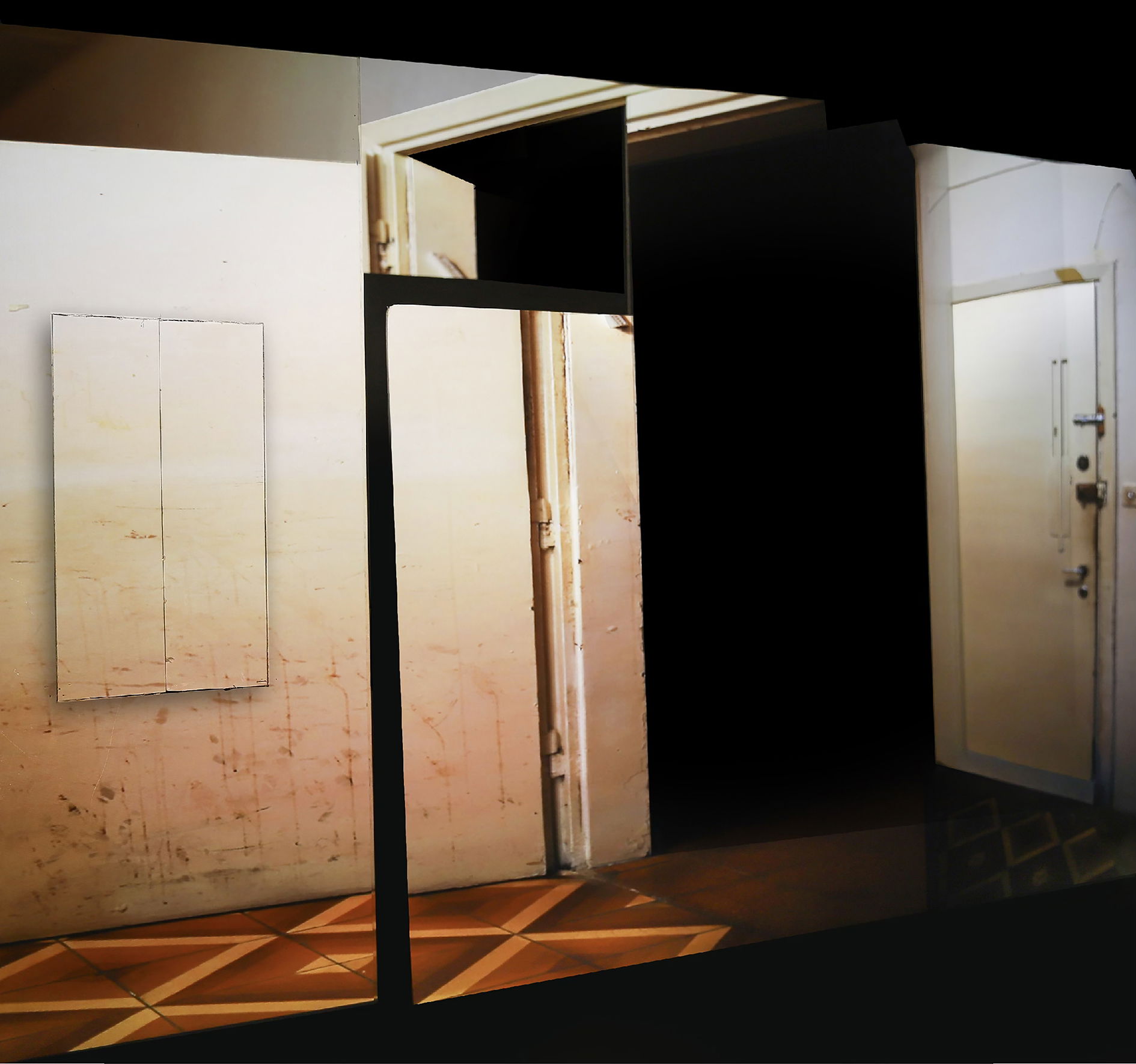 יעל סגל, ללא כותרת, פרט_2025. הדפס דיו פיגמנטי