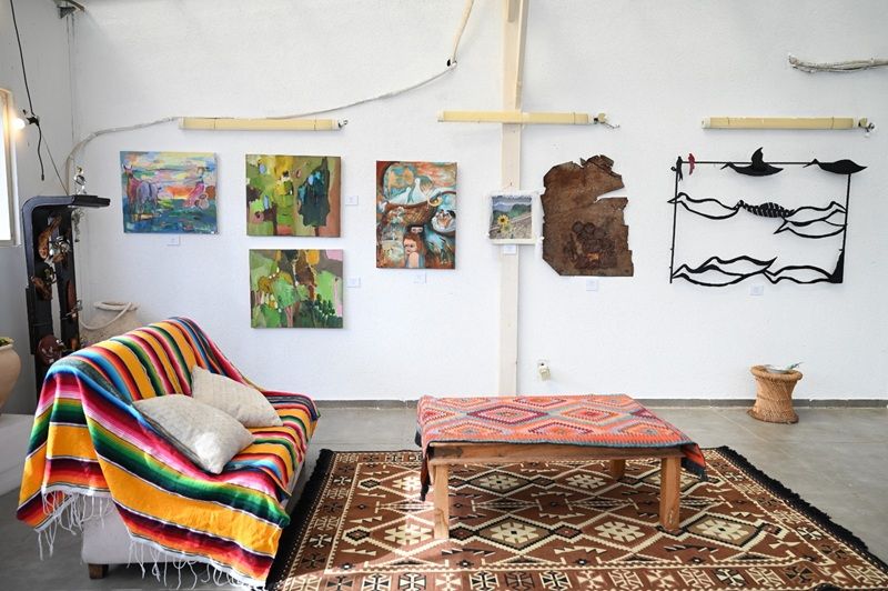 תערוכת פסיפס גלילי, צילום: עידן שוחט 