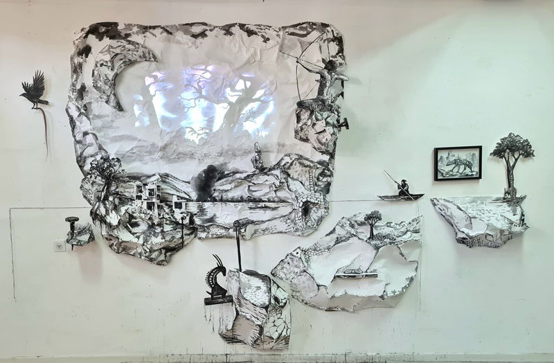 גיל גורן, The First Step v_2 2025, צילום: גיל גורן