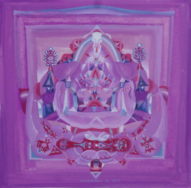שמואל אקרמן, כינור אדום, 1975 צילום: הדס חי