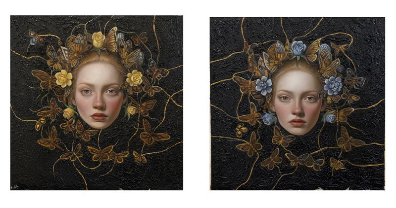 Edit Ben Gida, The Twins, 2026, 50 x 50 cm (each). Photo by the artist