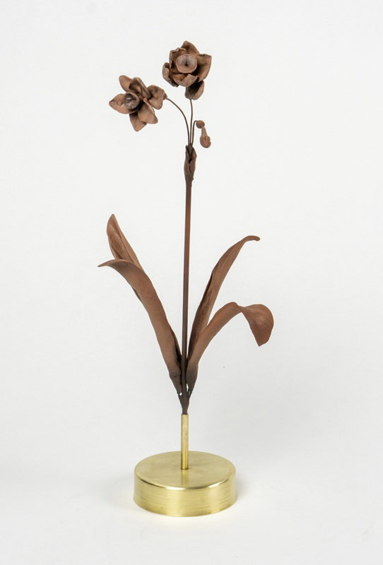 Roni Landa, Fleur pour Brian, 2025, Mixed media, 37x16x16 cm