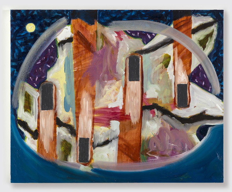 The Whole World, 2021, oil on canvas, 55X67.5 cm
