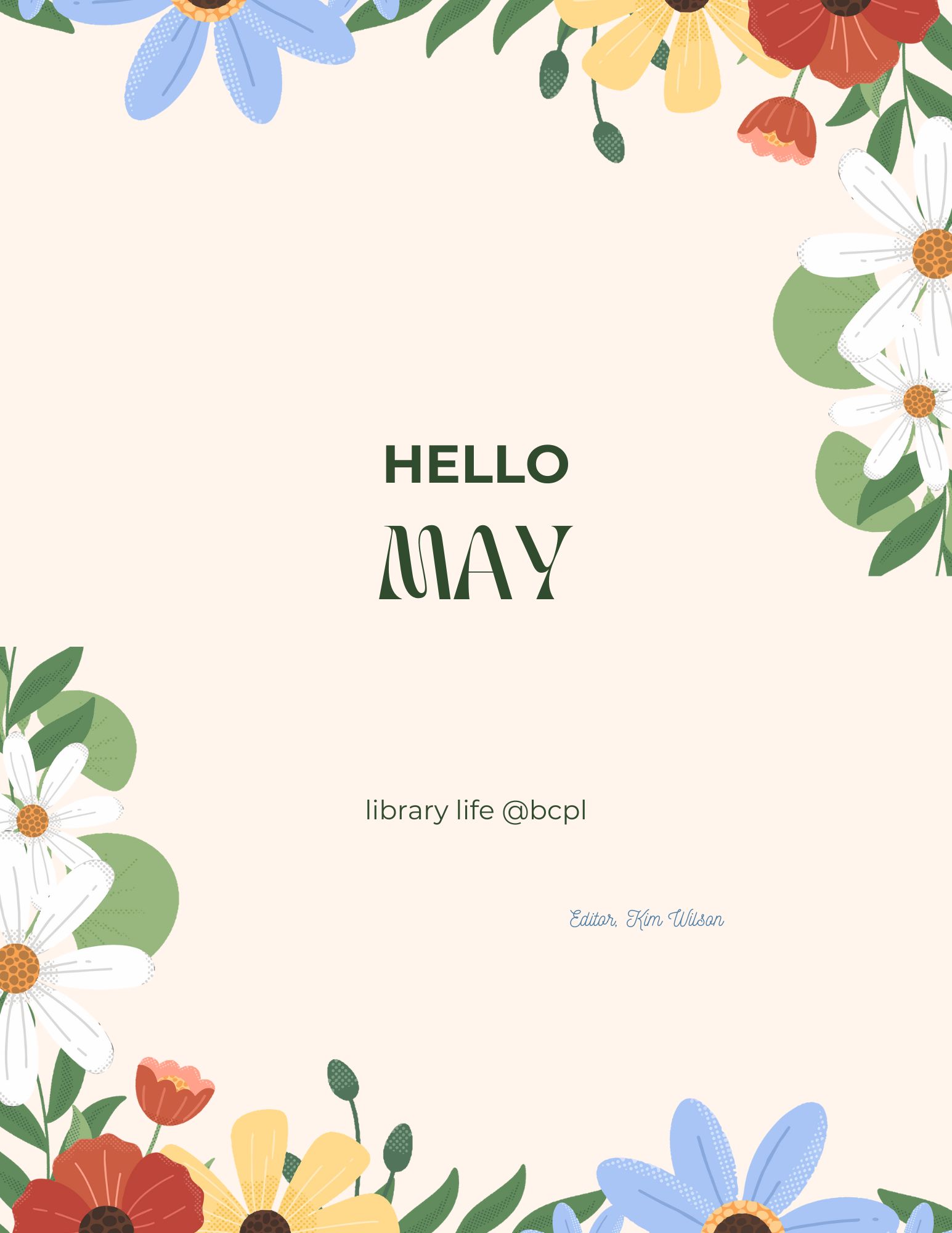 Click the link for our May Newsletter!