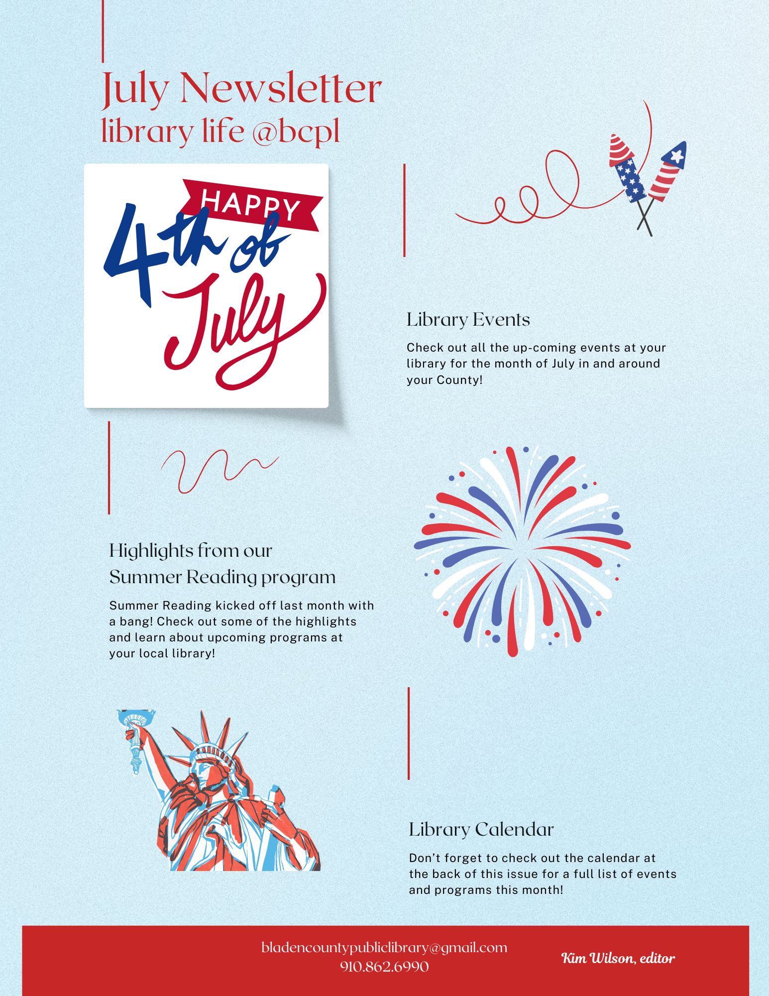 July Newsletter