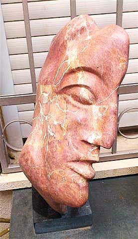 שיר שנכתב על הפסל שלי: "פסל ראש", כתב ניסן בר