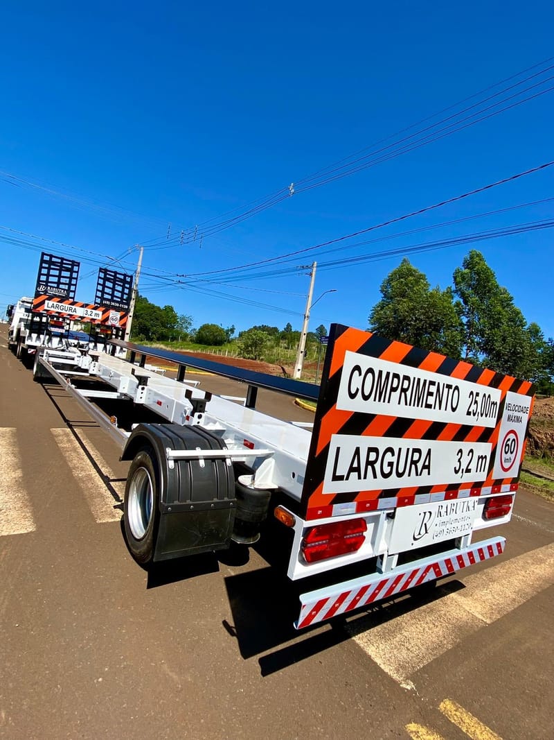 Reboque Prancha Plataforma Colheitadeira