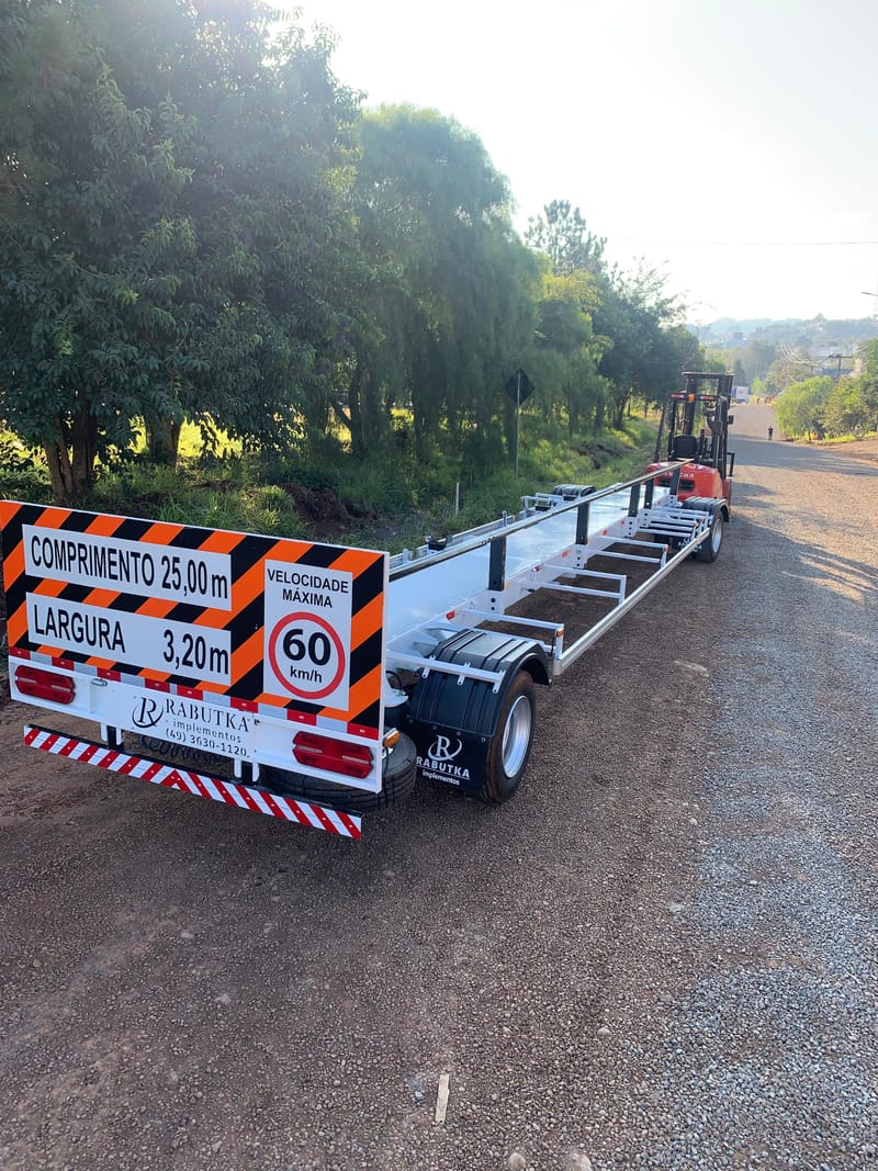 Reboque Prancha Plataforma Colheitadeira