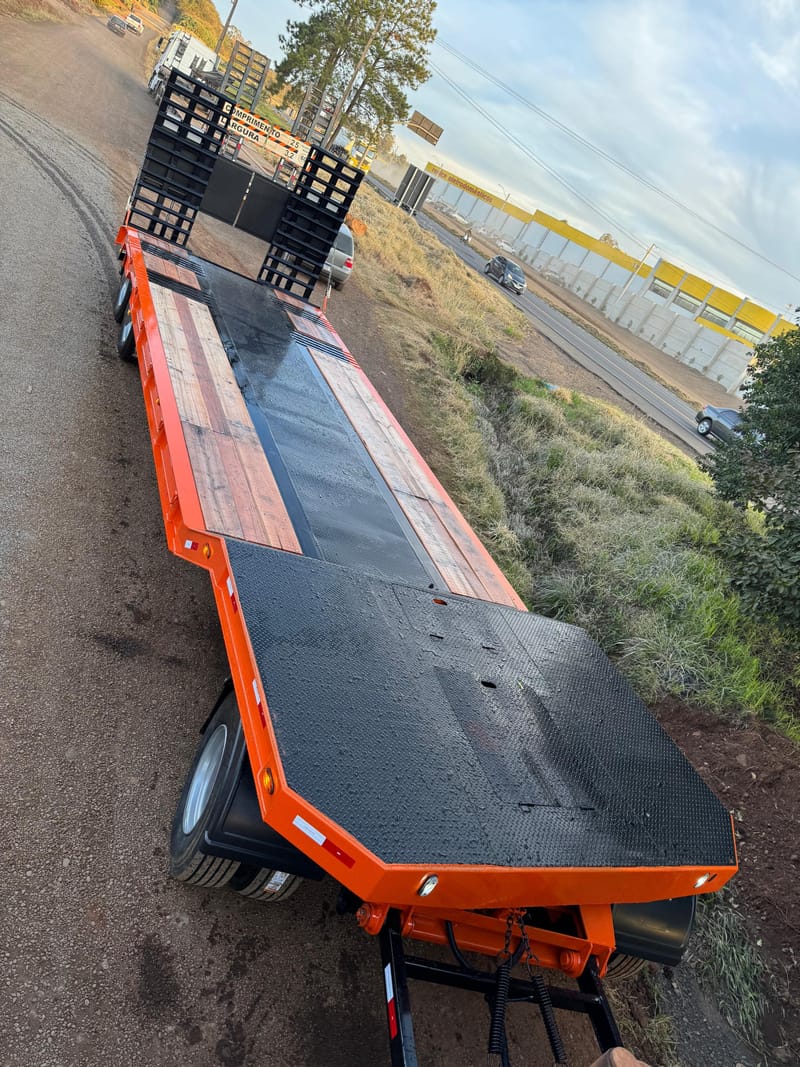 Reboque Prancha Carrega Tudo 2 ou 3 Eixos