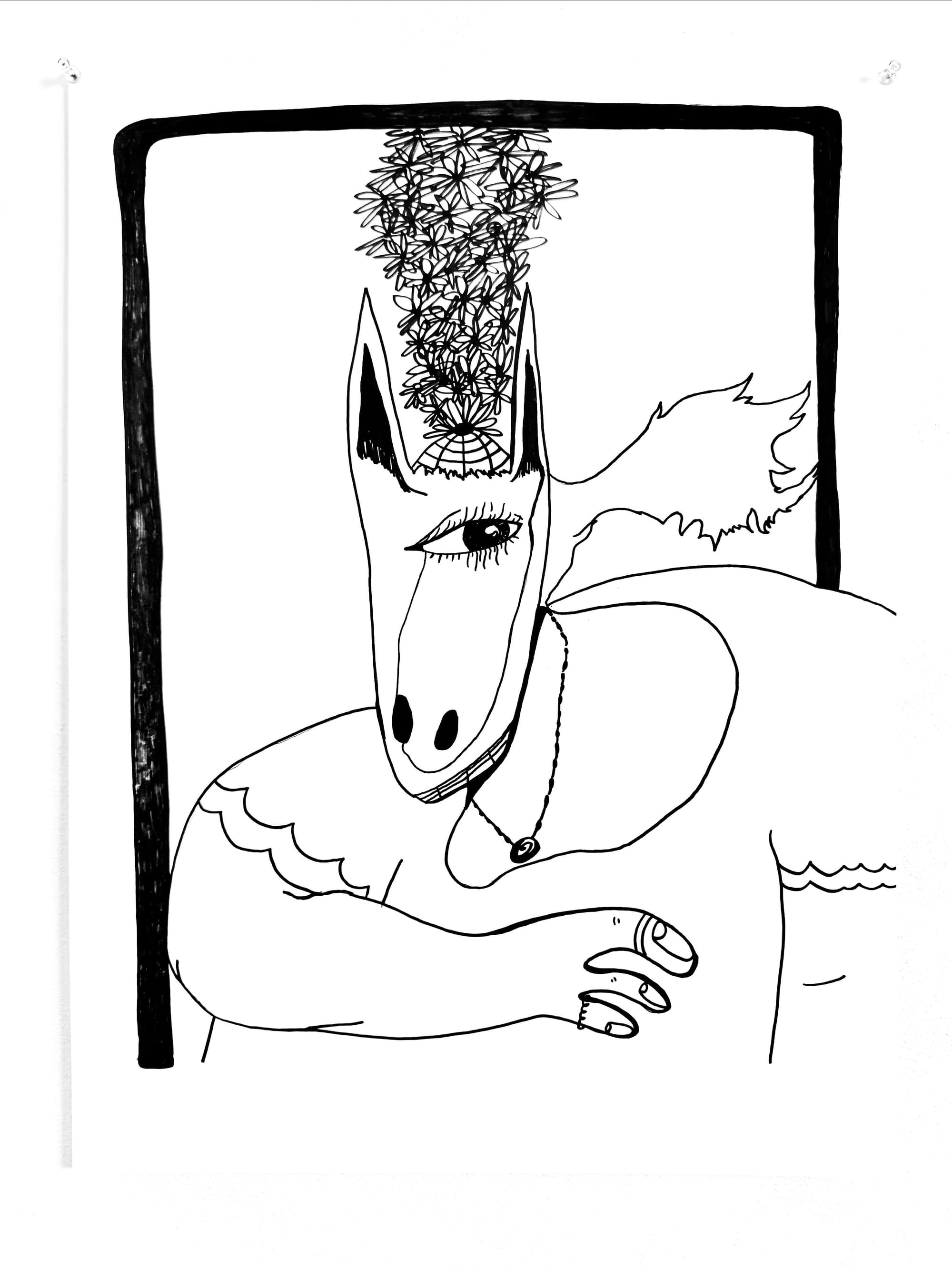 Flower Horse