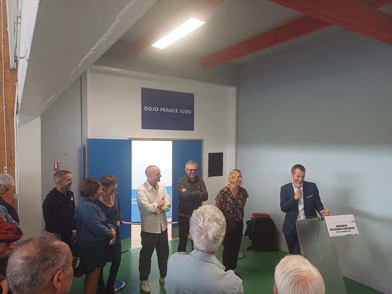 Forum des associations et inauguration du Dojo Claude Gaschet