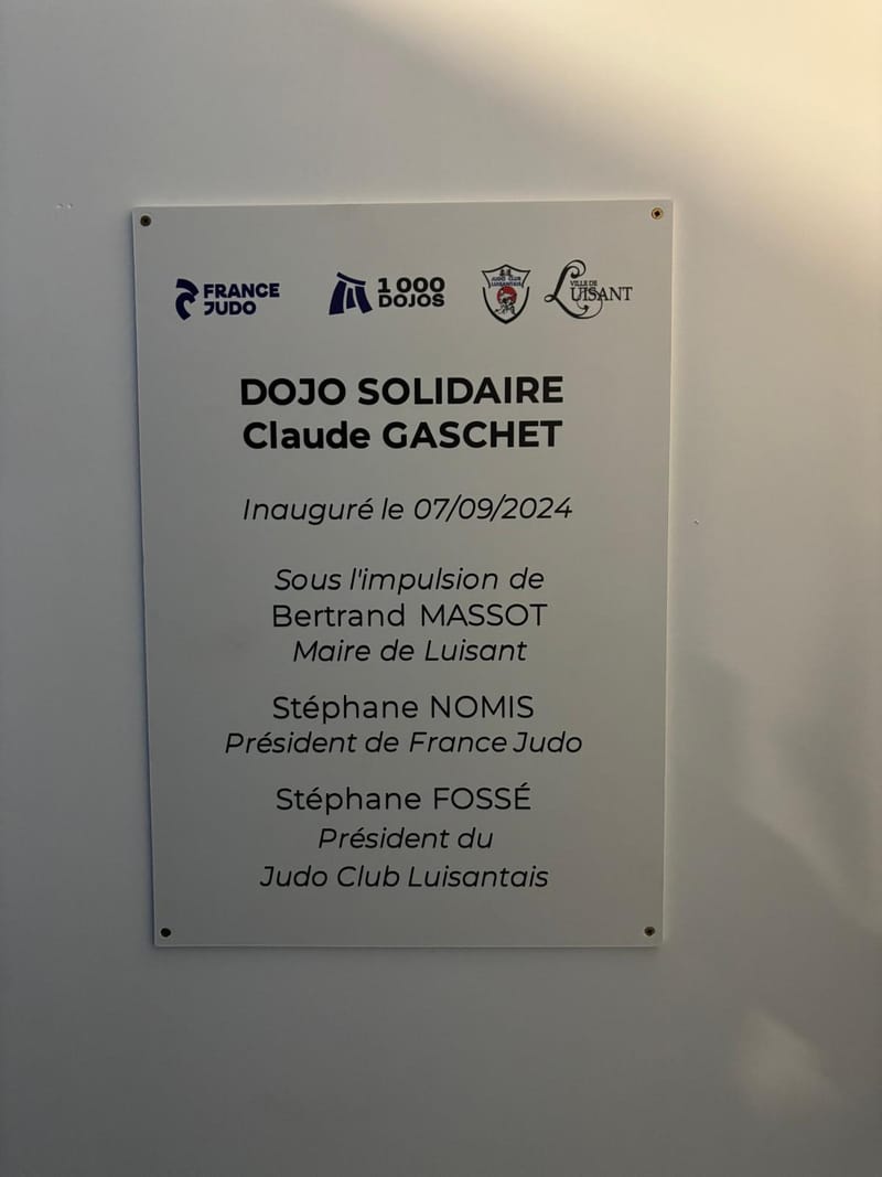 Forum des associations et inauguration du Dojo Claude Gaschet
