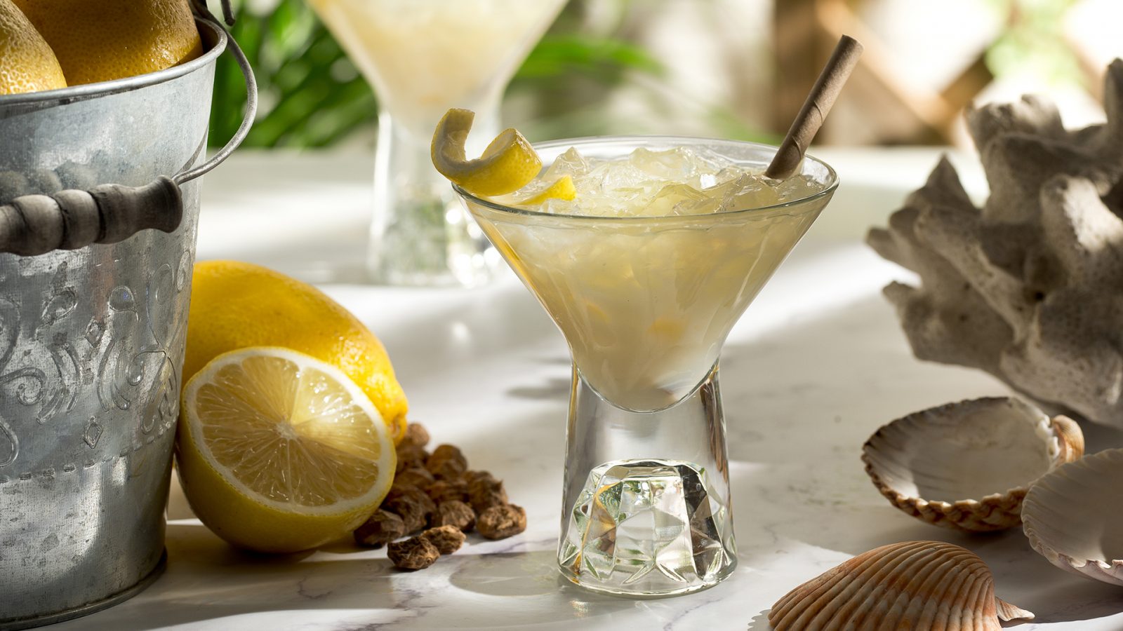 Mediterranean Breeze Olive Oil Cocktail