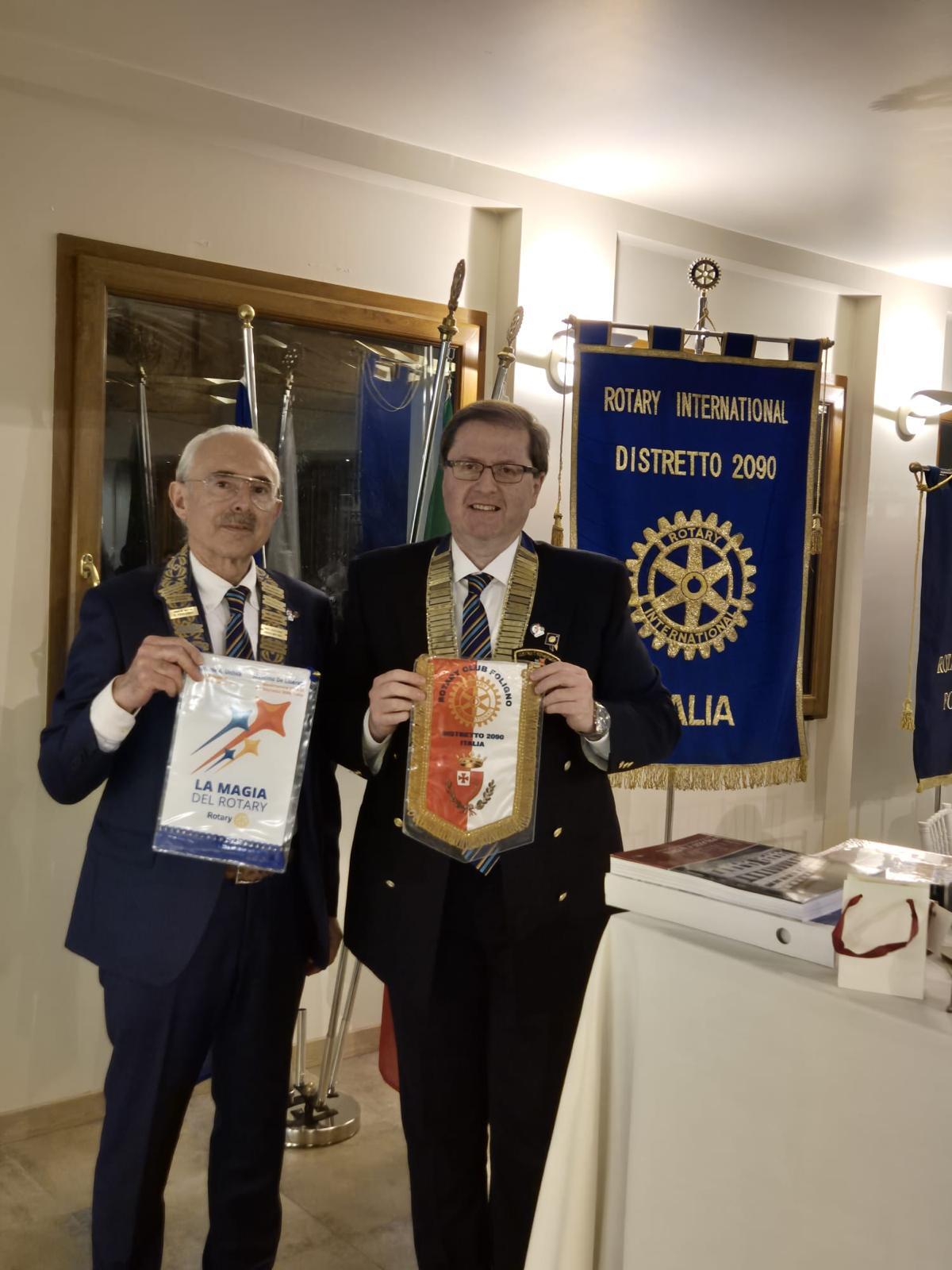 VISITA DEL GOVERNATORE DISTRETTO 2090