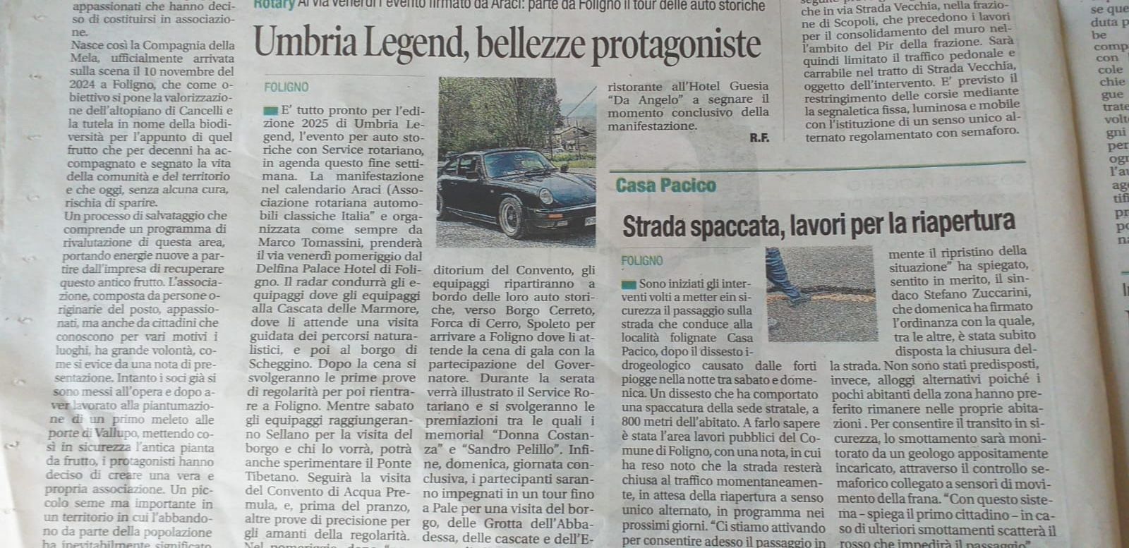 UMBRIA LEGEND 4-5-6 Aprile 2025