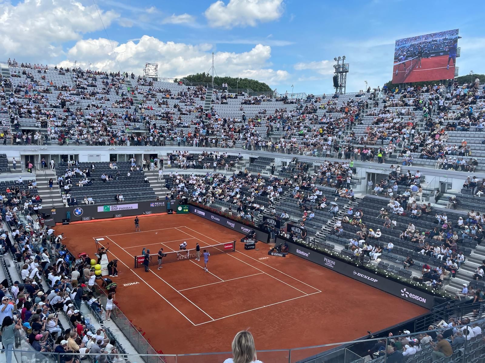 Internazionali Tennis  Roma 9 Maggio 2025 