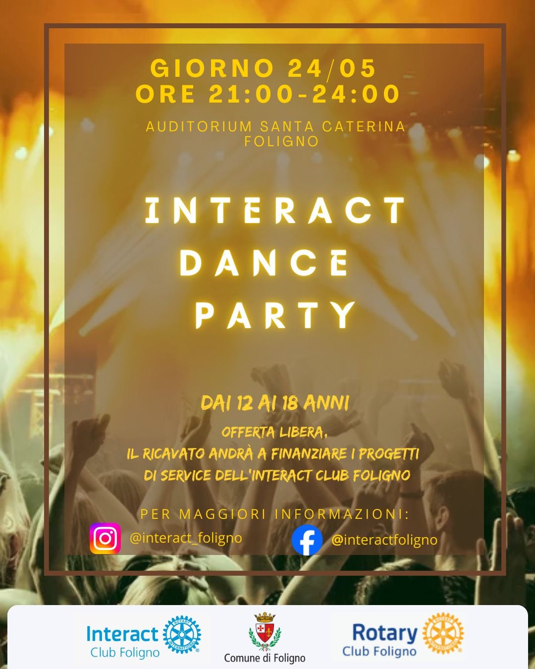 Interact Dance Party 24 Maggio 2025